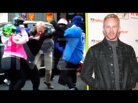 Ian Ziering Explains Biker Brawl on Hollywood Blvd.