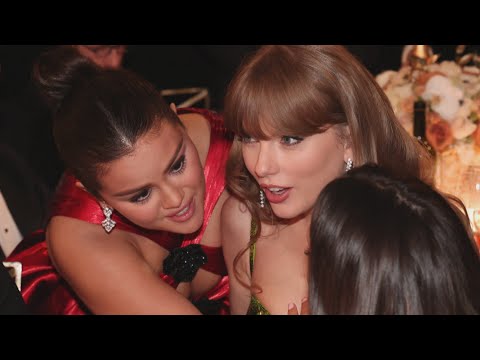 Why Selena Gomez and Taylor Swift’s Golden Globes Gossip Sesh Is the Must-See Moment of the Night!