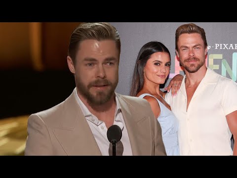 Derek Hough In Tears Dedicating Emmy Win to Wife Hayley After Brain Surgery