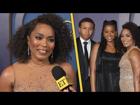 Angela Bassett on RARE Outing With Her Kids as She Accepts Honorary Oscar (Exclusive)