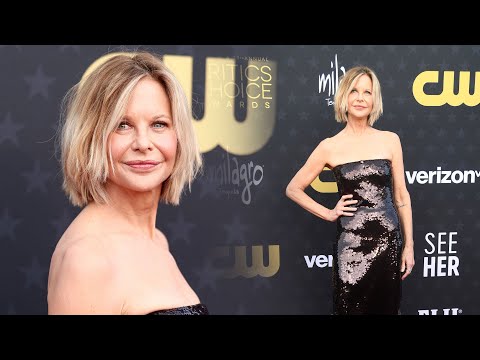 Meg Ryan Makes RARE Red Carpet Appearance at Critics Choice Awards