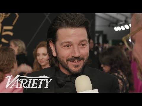 Diego Luna Says the Second Season of ‘Andor’ is Almost Done Shooting on the Emmys Red Carpet