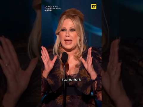 Jennifer Coolidge Thanks “All The Evil Gays” At the 2023 Emmys #shorts