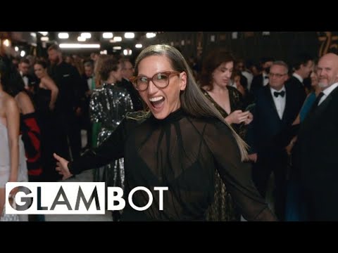 Jenna Lyons GLAMBOT 75th Emmys 2023 | E! Entertainment