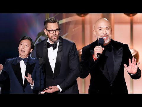 Joel McHale and Ken Jeong Poke Fun at Jo Koy’s Golden Globes Monologue