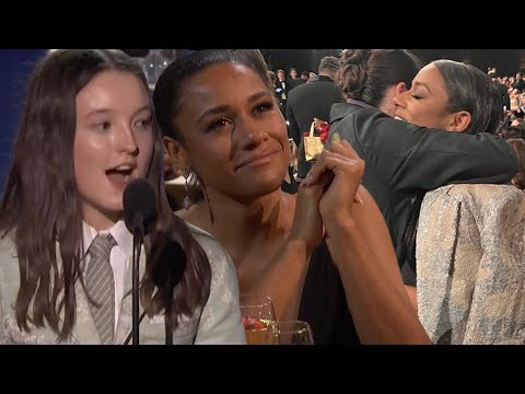 Bella Ramsey and Ariana DeBose HUG After Shady Critics Choice Dig