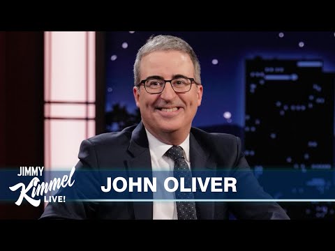 John Oliver on Winning All the Emmys, Strike Force Five Podcast & Promising His Kids Pokémon Cards