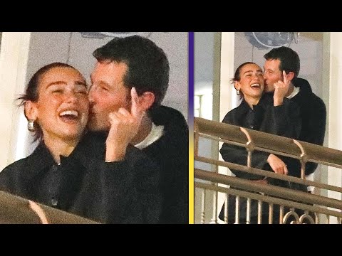 Dua Lipa and Callum Turner Show SWEET PDA on Date Night!