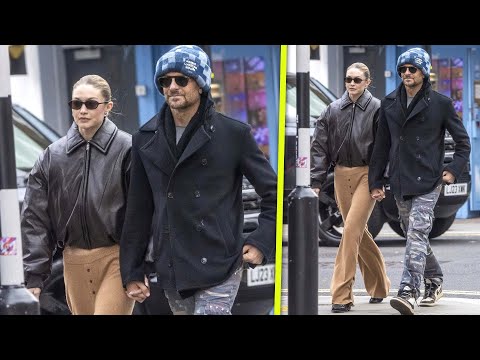 Bradley Cooper and Gigi Hadid HOLD HANDS in London