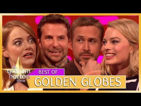 Barbie’s Margot Robbie & Ryan Gosling Compare Body Art | Golden Globes | The Graham Norton Show