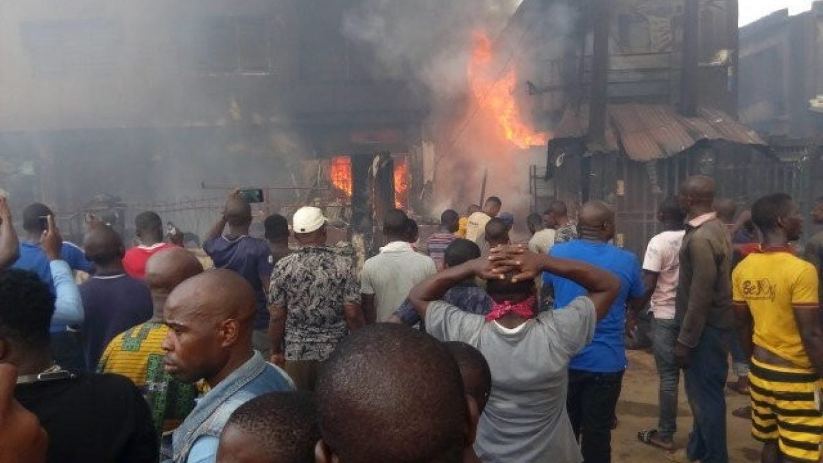 Raging Fire Razes Popular Anambra Market, Wreaks Serious Havoc