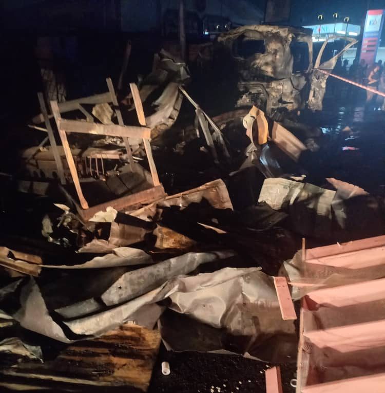 Lagos Tanker Explosion Wreaks Havoc, 18 Shops Destroyed