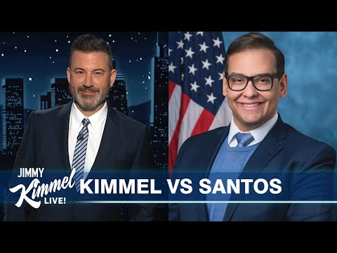 George Santos Sues Jimmy Kimmel for Fraud, Trump Hit with Bigly Fine & He Drops New Sneakers