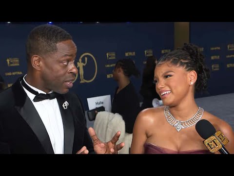 Halle Bailey TEARS UP Over Sterling K. Brown’s The Little Mermaid Praise (Exclusive)