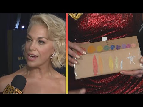 Why Hannah Waddingham Sported a Cardboard Purse at the SAG Awards (Exclusive)