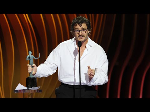 Pedro Pascal Admits He’s ‘a Little Drunk’ After Surprise SAG Awards Win