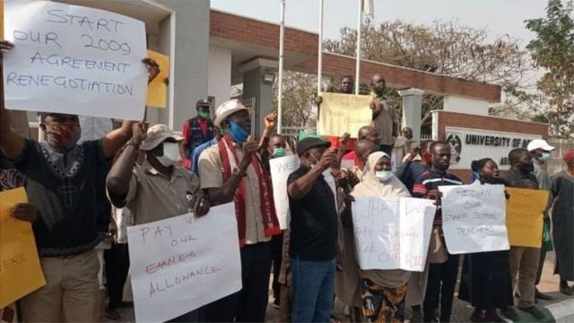 BREAKING: SSANU, NASU direct members to begin nationwide strike Monday