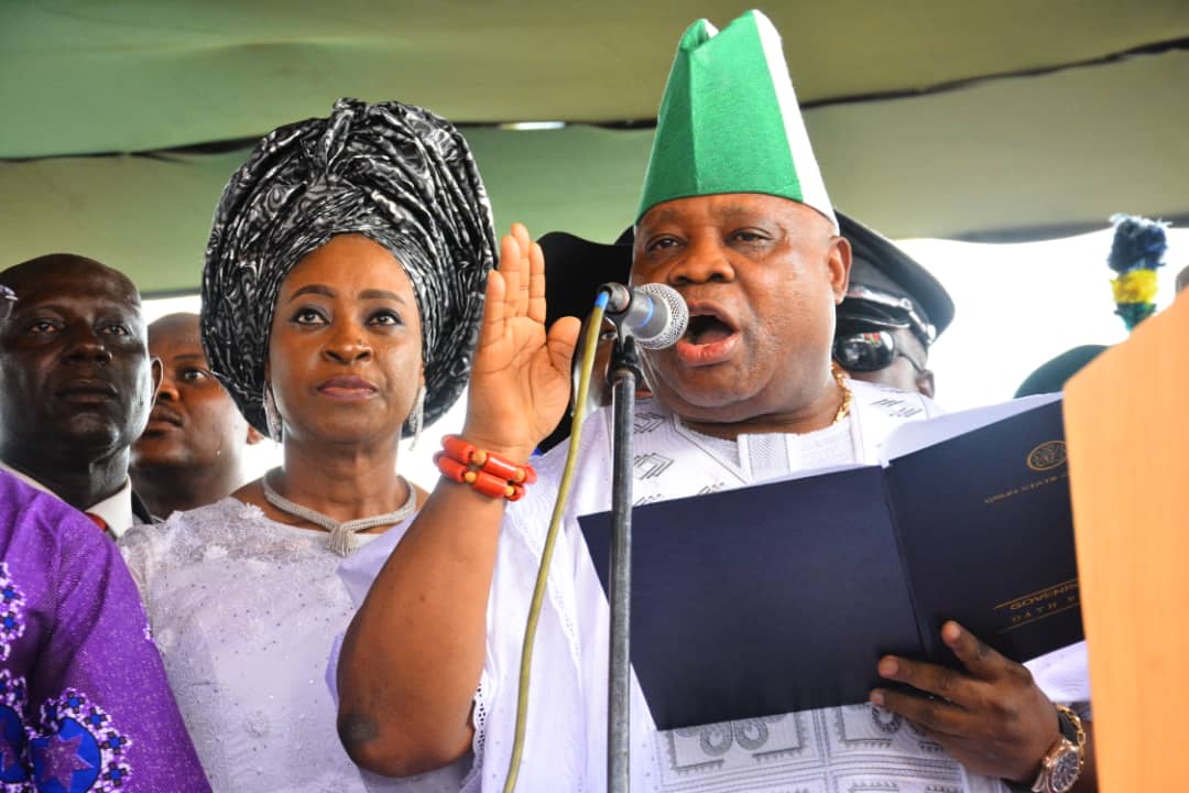 Adeleke Moves Into New Govt House, Makes Fresh Promises