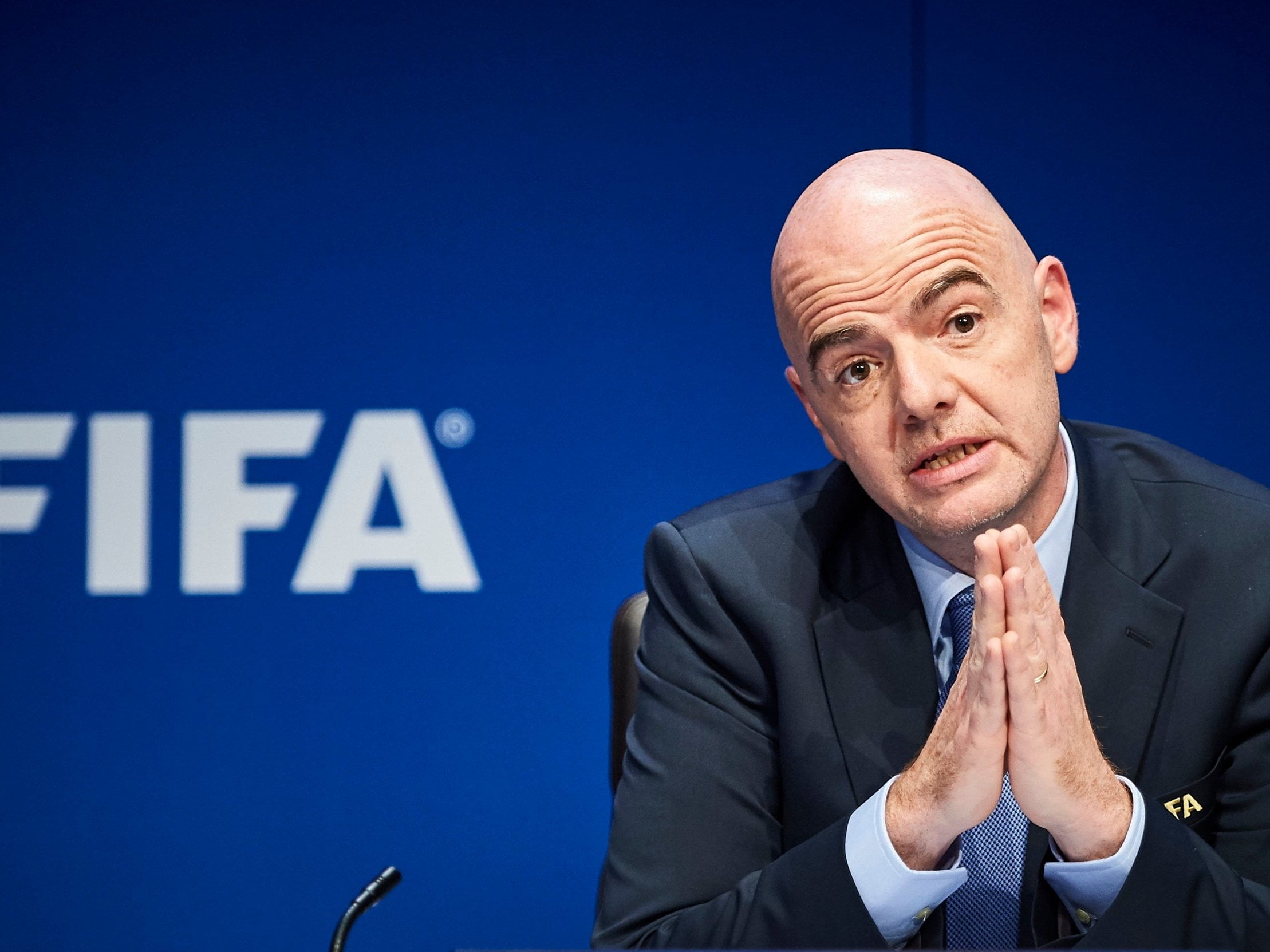 FIFA President Finally Opens Up On Plan To Introduce Blue Card