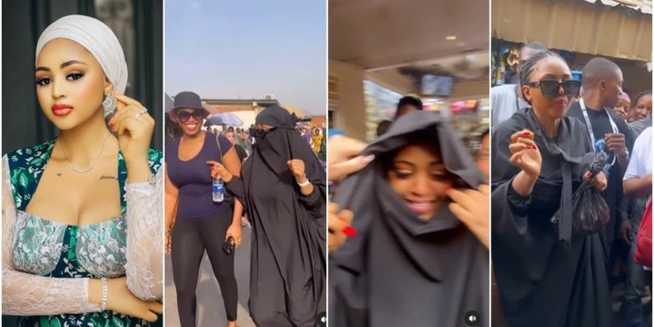 The plan was not to be recognized – Regina Daniels laments after being identified in market despite her hijab