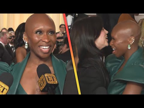 Billie Eilish CRASHES Cynthia Erivo’s Oscars Interview With a Hug! (Exclusive)