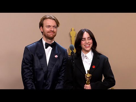 Billie Eilish and Finneas REACT to Second Oscar Win!