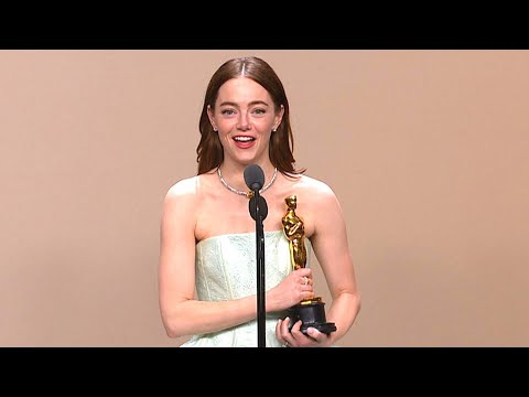 Oscars 2024: Emma Stone REACTS to Best Actress Win