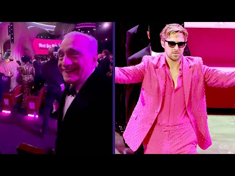 Martin Scorsese VIBES to Ryan Gosling’s ‘I’m Just Ken’ Oscars Performance