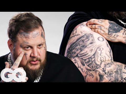 Jelly Roll Breaks Down His Tattoos | GQ