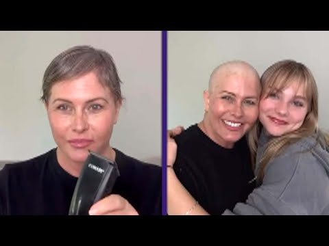 Baywatch’s Nicole Eggert Shaves Head With Daughter Amid Breast Cancer Battle