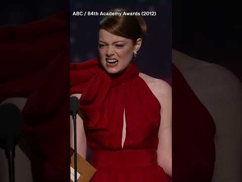 #EmmaStone remembers her first time at the #Oscars