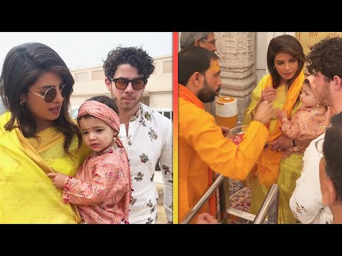 Priyanka Chopra and Nick Jonas’ Daughter Malti Gets BLESSED in India