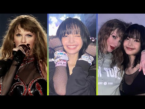 BLACKPINK’s Lisa Totally FANGIRLS Over Taylor Swift at Singapore Eras Tour Stop