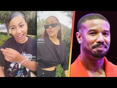 North West EXPOSES La La Anthony’s Crush on Michael B. Jordan in TikTok Trend