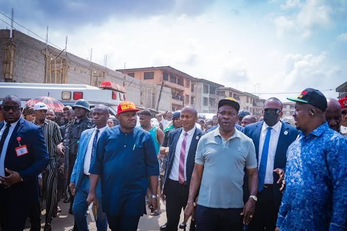 Downpour reportedly washes away Gov Soludo’s newly constructed road (Video)