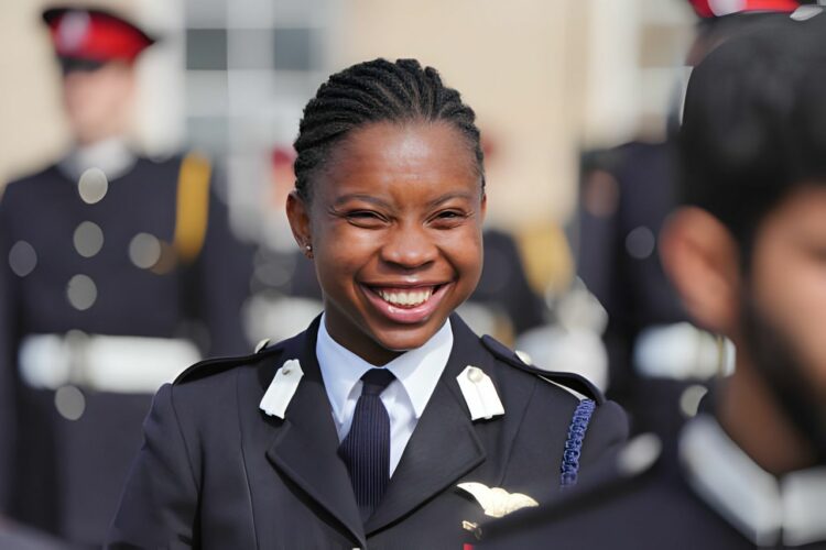 Meet Princess Owowoh, First Nigerian Female Officer To Graduate From UK’s Royal Military Academy