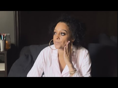 Tia Mowry Tears Up Reflecting on Life After Divorce