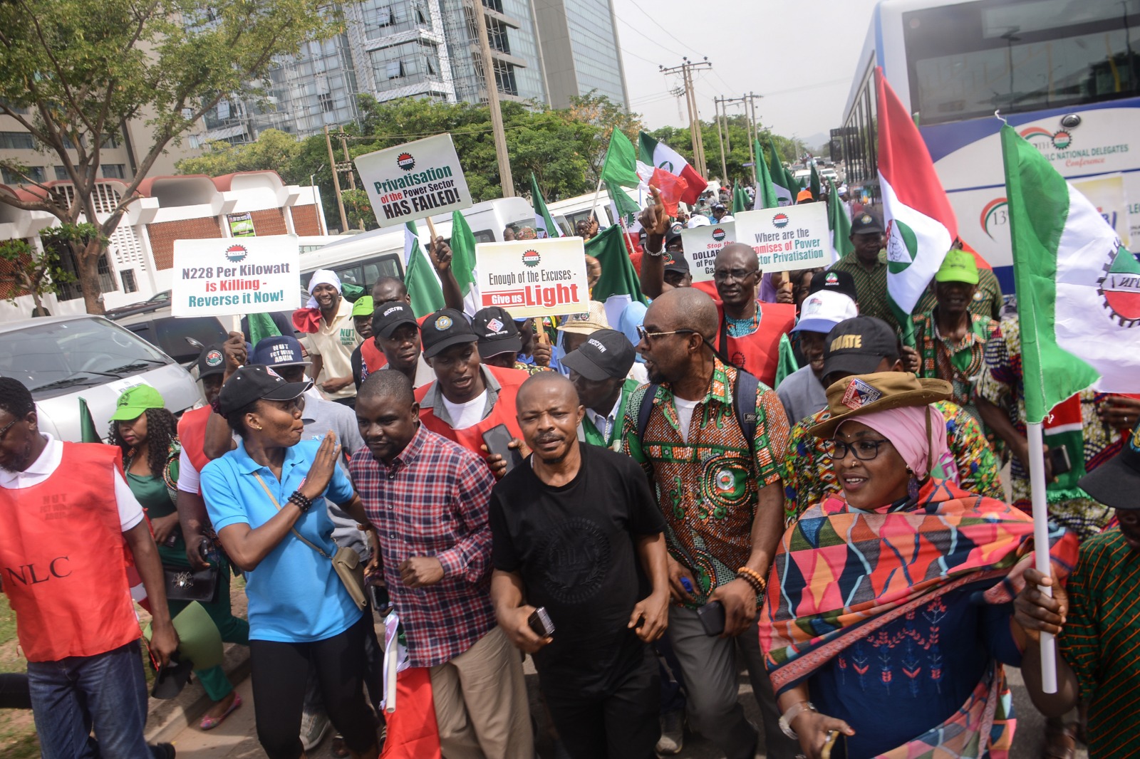 Drama As Angry Workers Lock Out Tinubu’s Minister, Others, Make Demands