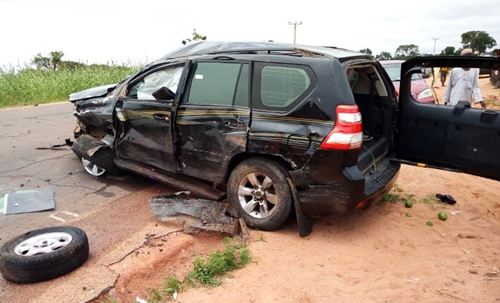 Ghanian President’s Convoy Involved In Ghastly Crash, Driver Confirmed Dead