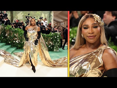 Serena Williams Says Olympia ‘Approved’ Her Golden Goddess Look for Met Gala 2024