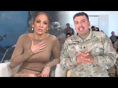 Jennifer Lopez’s PASSIONATE Message About Latinx Representation While Speaking With US Military