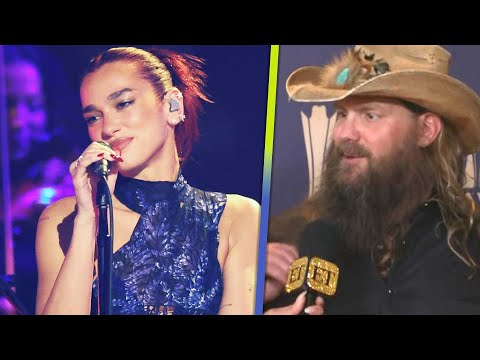 Chris Stapleton REACTS to Dua Lipa Duet in ACM Awards Performance (Exclusive)