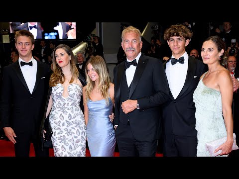 Kevin Costner Makes RARE Appearance With 5 of His Kids at Cannes