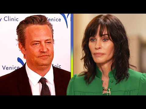 Courteney Cox Believes Former Co-Star Matthew Perry Visits Her From the Afterlife