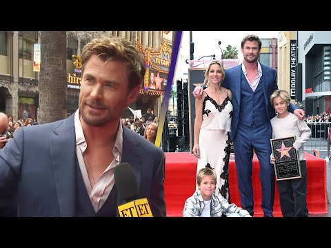 Why Chris Hemsworth’s Daughter Was BUMMED About Walk of Fame Ceremony (Exclusive)