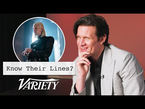 Does Matt Smith Know Lines From His Most Famous Movies and TV Shows?