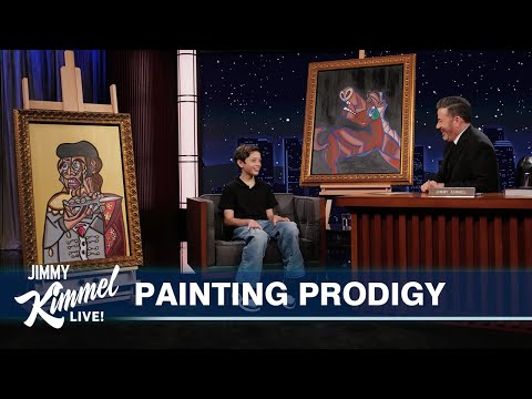 12-Year-Old Artist Andres Valencia on His Inspirations & Selling His Paintings for a LOT of Money