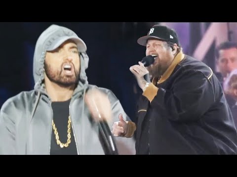 Eminem and Jelly Roll Give SURPRISE Performances in Michigan!