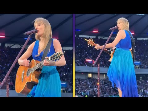 Watch Taylor Swift REFUSE to Continue Eras Tour Show Until Security Helps Fan