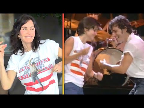 Courteney Cox Recreates Her Bruce Springsteen Music Video Dance on TikTok